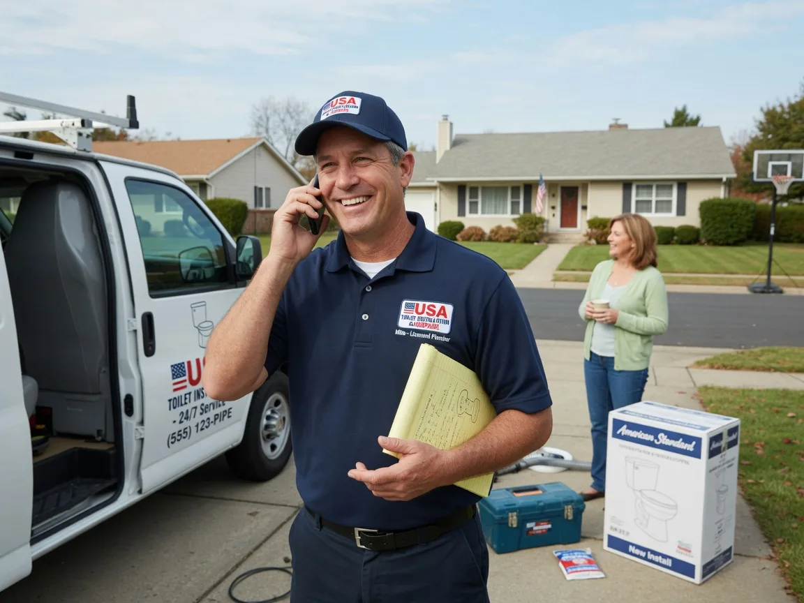Toilet Installation Onaka, SD FAQs